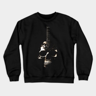 Skull Guitar Crewneck Sweatshirt